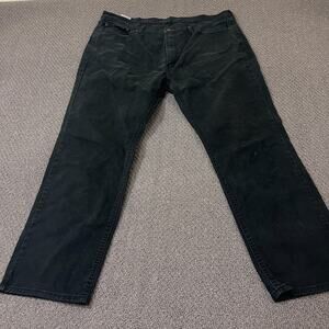 Levis 541 Jean Mens Size 40x32 Black Denim Straight